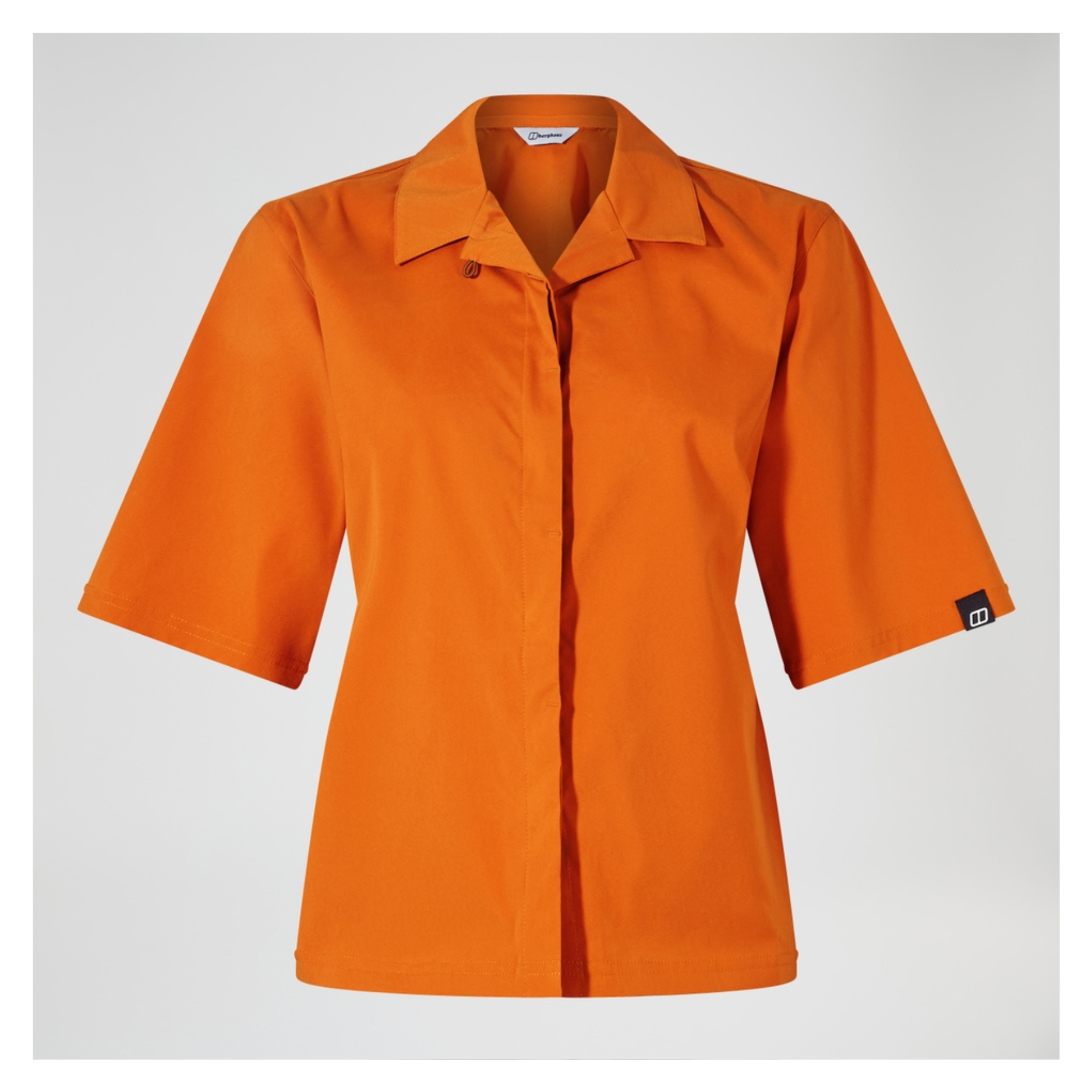 Women's Explorer Short Sleeve Overshirt - Orange