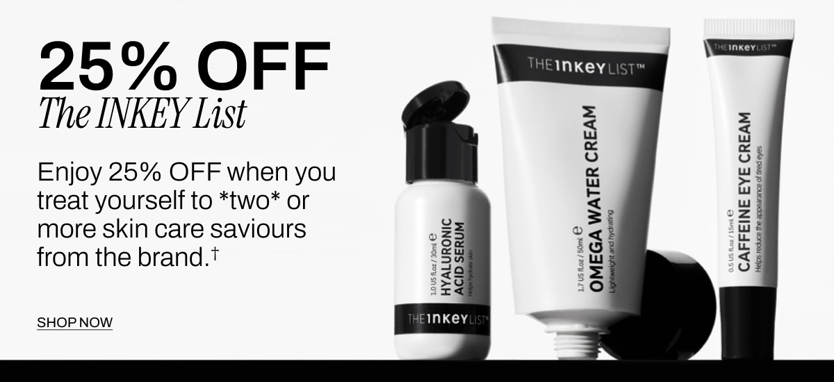 25% OFF The INKEY List