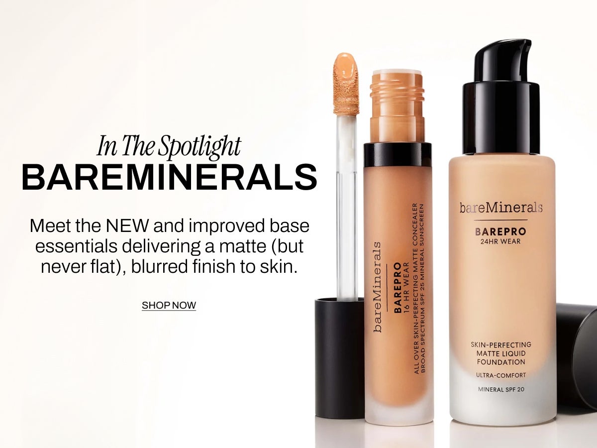 IN THE SPOTLIGHT BAREMINERALS