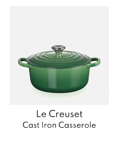 Le Creuset Signature Cast Iron Round Casserole - 20cm - Bamboo Green
