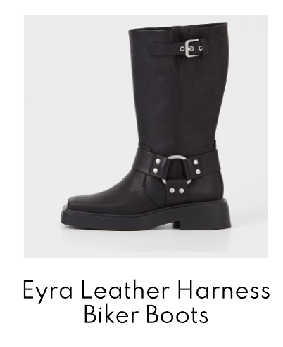 Vagabond Eyra Leather Harness Biker Boots