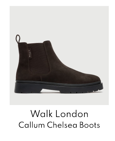Walk London Men's Callum Suede Chelsea Boots