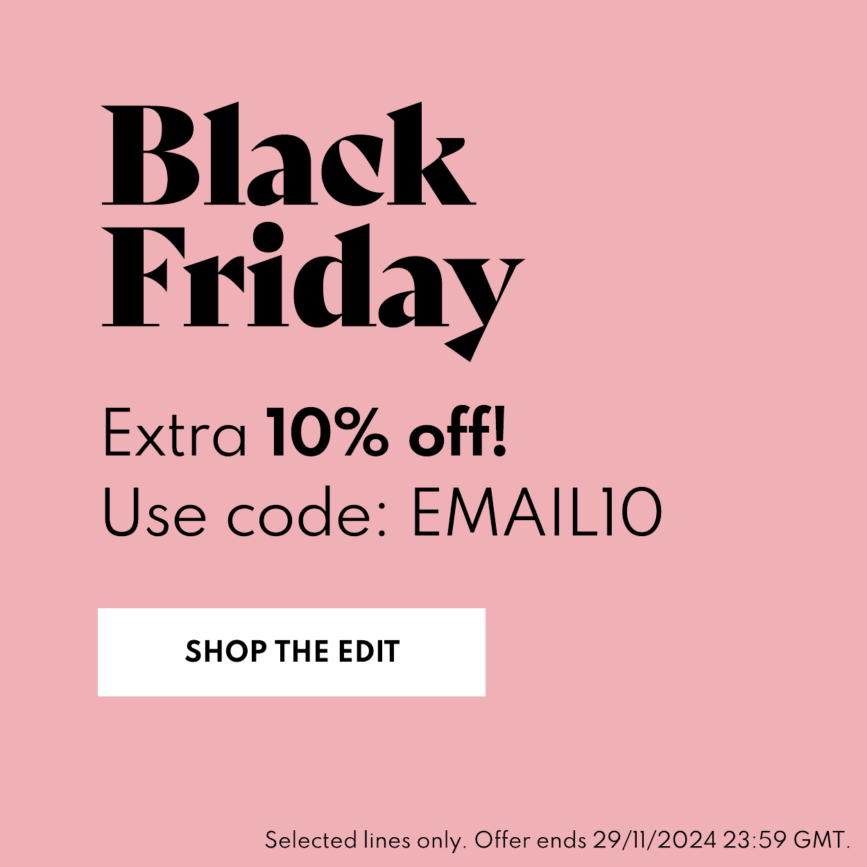 Black Friday: Up to 60% off. Shop now.