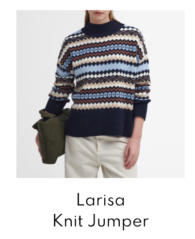 Barbour Larisa Intarsia Knit Jumper
