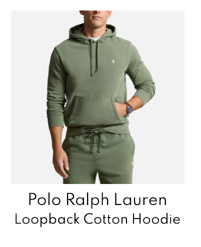 Polo Ralph Lauren Loopback Cotton-Terry Cotton Hoodie