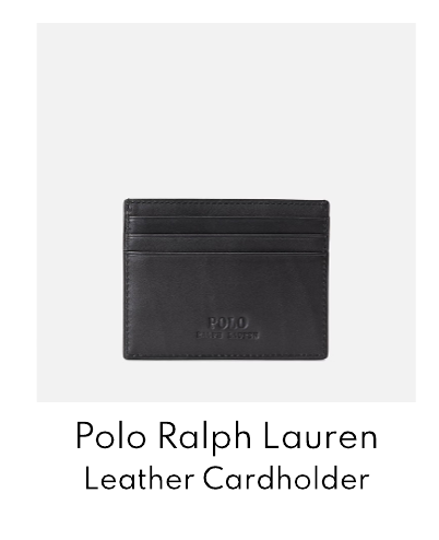 Polo Ralph Lauren Embroidered Leather Cardholder