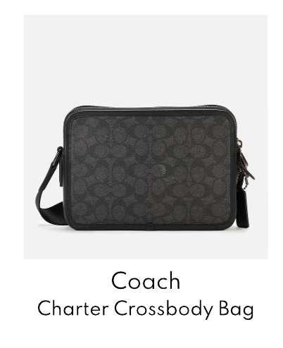 Coach Charter Signature 24 Coated-Canvas Crossbody Bag
