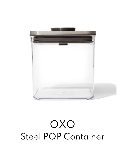 OXO Good Grips Steel POP Containers - Big Square Short 2.6L