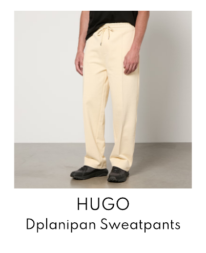 HUGO Dplanipan Cotton-Ponte Sweatpants