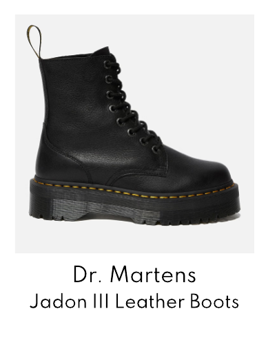 Dr. Martens Women's Jadon III Pisa Leather 8-Eye Boots