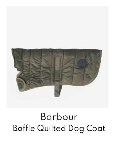 Barbour Baffle Quilted Dog Coat