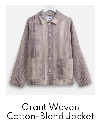 Wax London Grant Woven Cotton-Blend Jacket