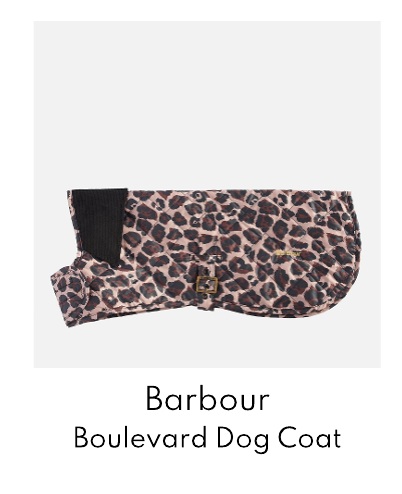 Barbour Boulevard Dog Coat - Leopard