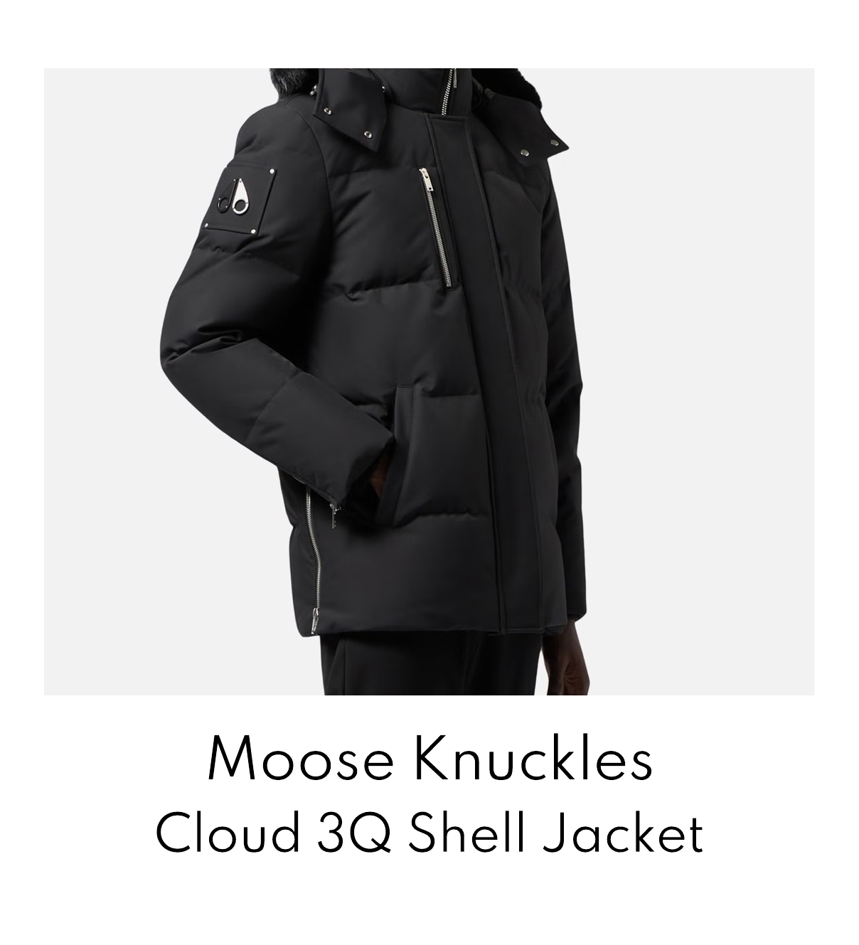 Moose Knuckles Cloud 3Q Shell Jacket