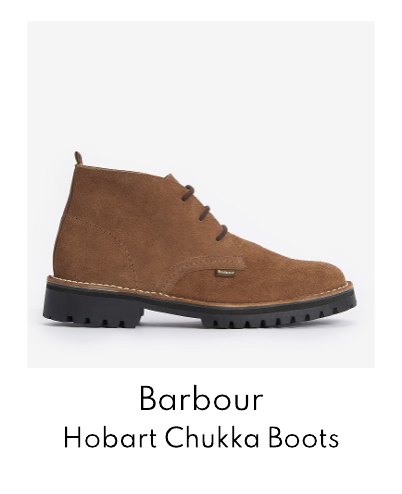Barbour Men's Hobart Suede Chukka Boots