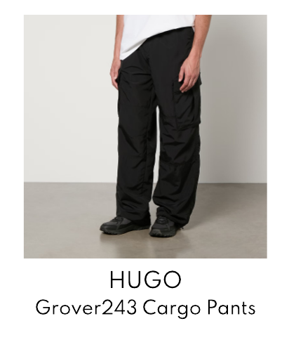 HUGO Grover243 Shell Cargo Pants