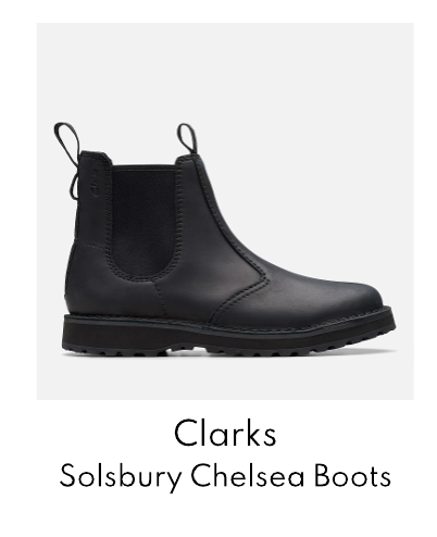 Clarks Men's Solsbury Easy Leather Chelsea Boots