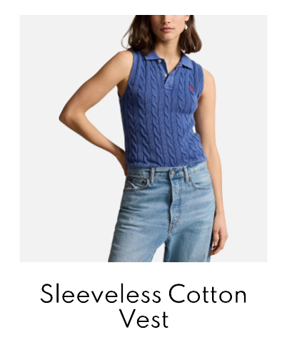 Polo Ralph Lauren Sleeveless Cotton Vest