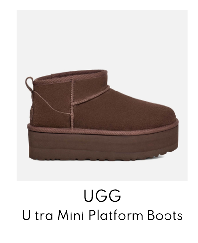 UGG Women's Classic Ultra Mini Platform Suede Boots
