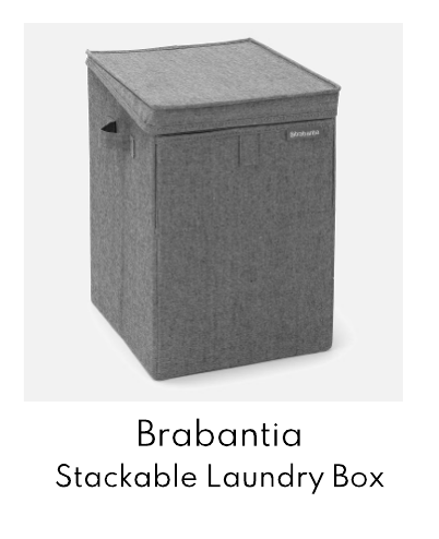 Brabantia C23 Stackable Laundry Box 35L Pepper Black