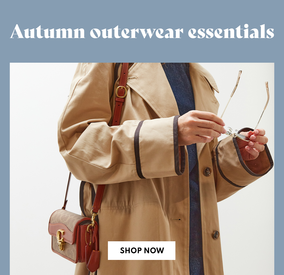 Outerwear essentials. Shop now.