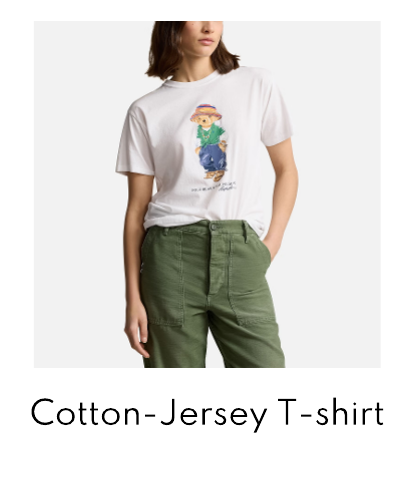 Polo Ralph Lauren Beach Bear Cotton-Jersey T-shirt