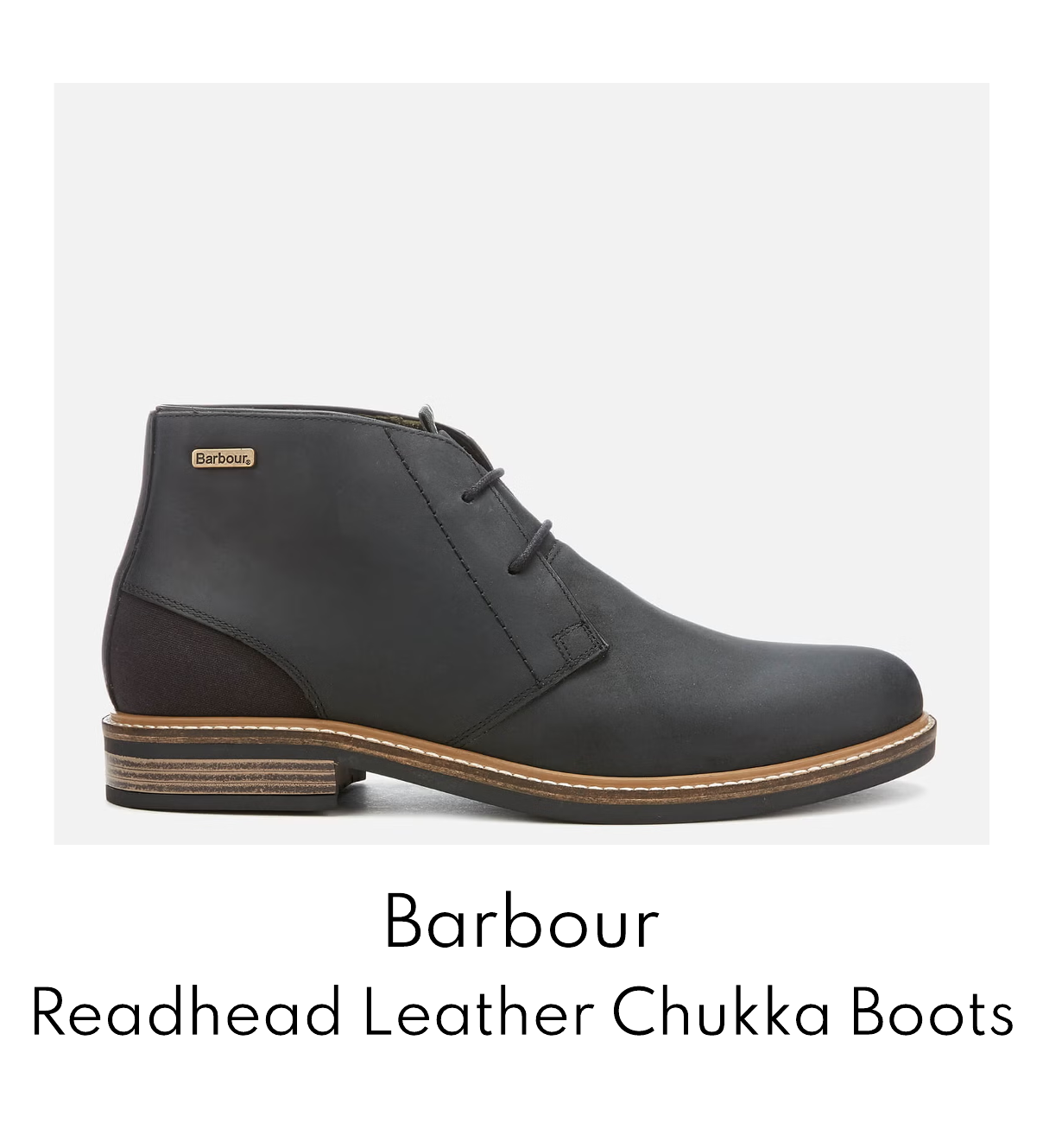 Barbour Men's Readhead Leather Chukka Boots