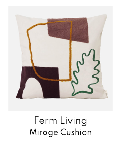 Ferm Living Mirage Cushion - Leaf