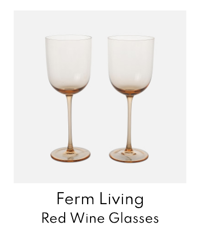 Ferm Living Host Red Wine Glasses - Set of 2 - Blush