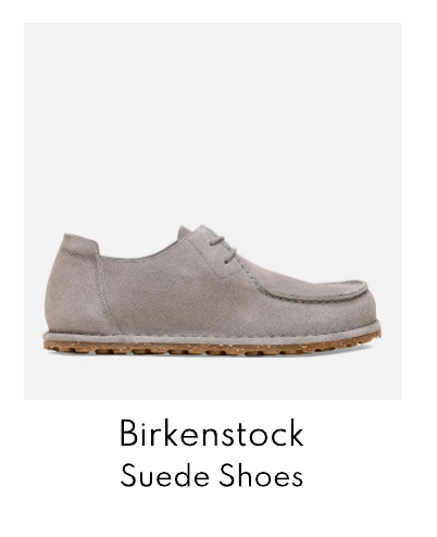 Birkenstock Men's Utti Suede Shoes