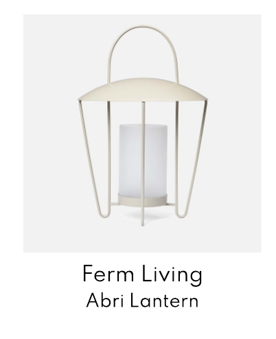 Ferm Living Abri Lantern - Cashmere