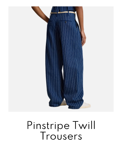 Polo Ralph Lauren Pinstripe Twill Trousers