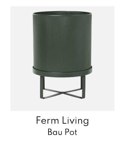 Ferm Living Bau Pot - Large - Dark Green