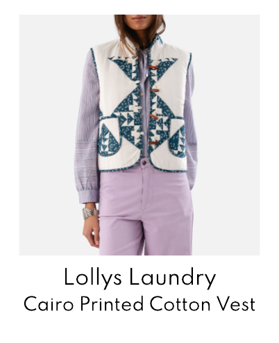 Lollys Laundry Cairo Printed Cotton Vest