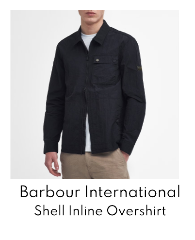 Barbour International Shell Inline Overshirt
