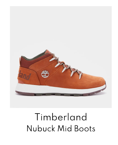 Timberland Men's Sprint Trekker Nubuck Mid Boots - Rust