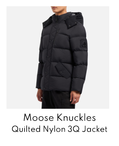 Moose Knuckles Everest Quilted Nylon 3Q Jacket