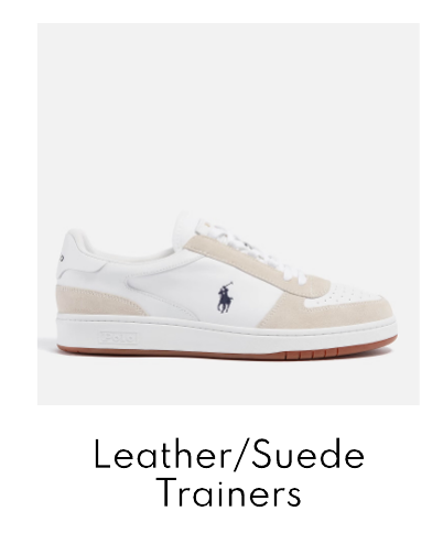 Polo Ralph Lauren Men's Polo Leather/Suede Trainers