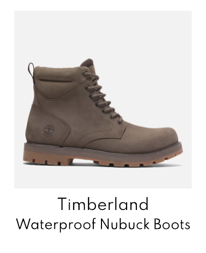 Timberland Men's Britton Road Waterproof Nubuck Boots