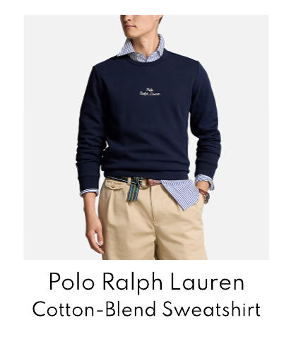 Polo Ralph Lauren Cotton-Blend Jersey Sweatshirt