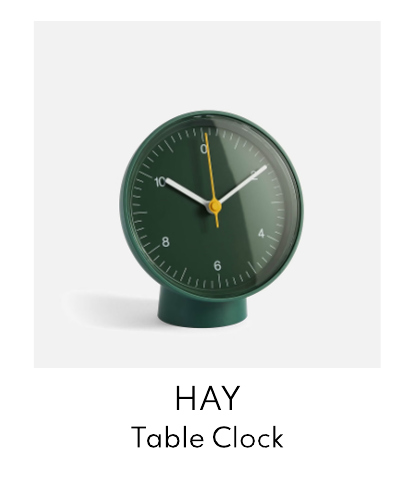 HAY Table Clock - Teal