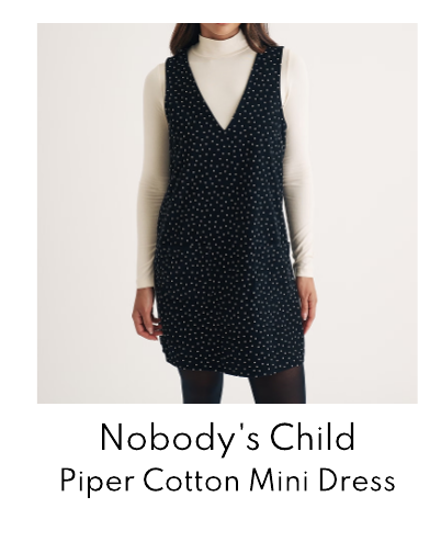 Nobody's Child Piper Cotton Mini Dress