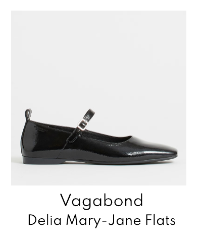 Vagabond Delia Patent Leather Mary-Jane Flats