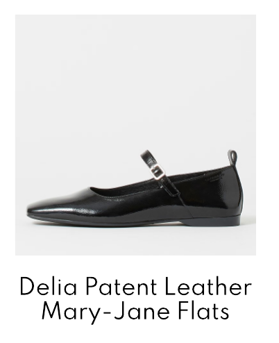 Vagabond Delia Patent Leather Mary-Jane Flats