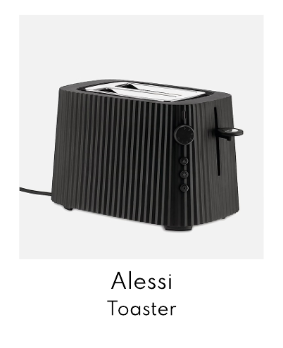 Alessi Toaster - Plisse Black