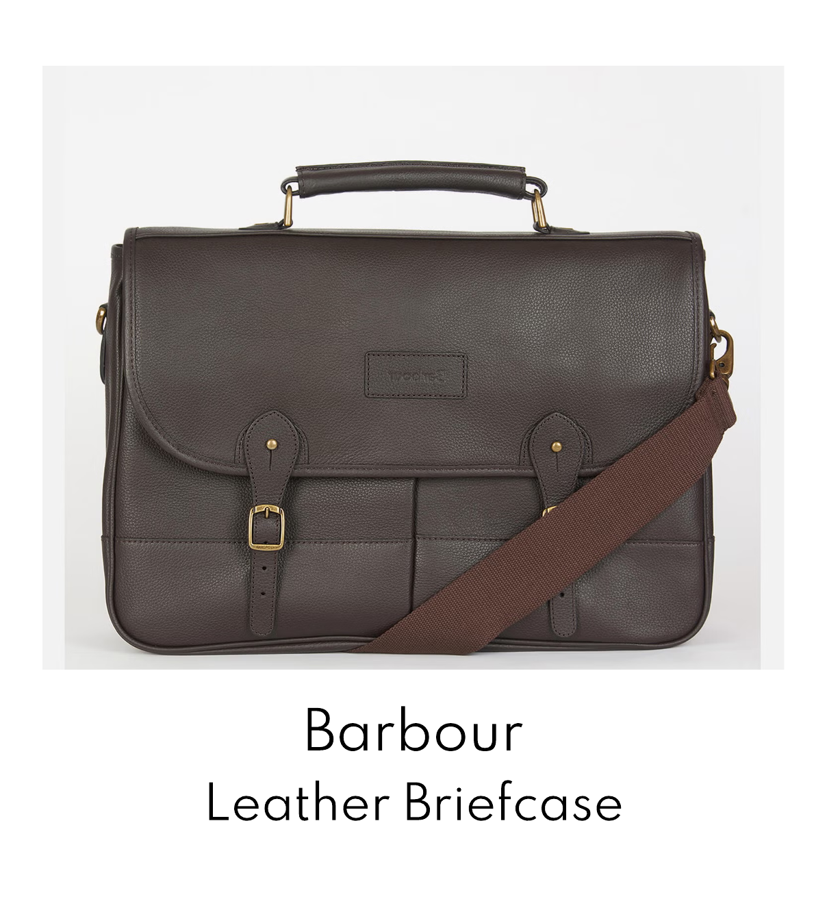Barbour Leather Briefcase