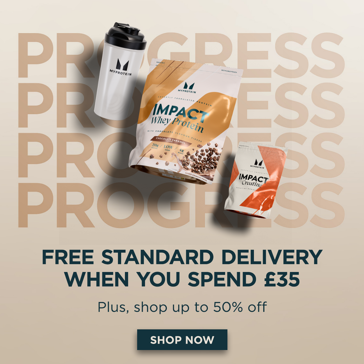 Free standard delivery when you spend £35