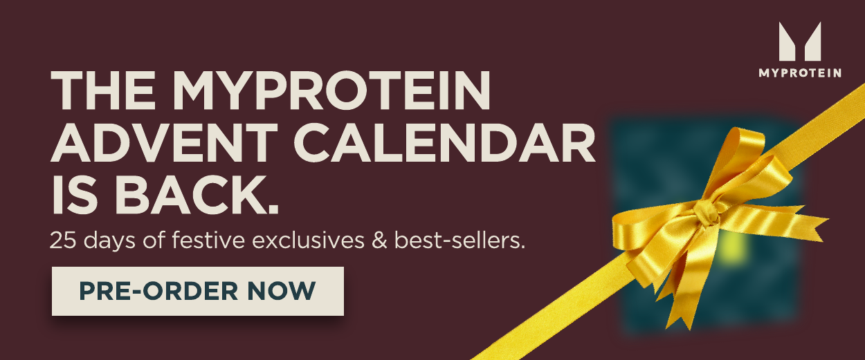 The Myprotein advent calendar is back