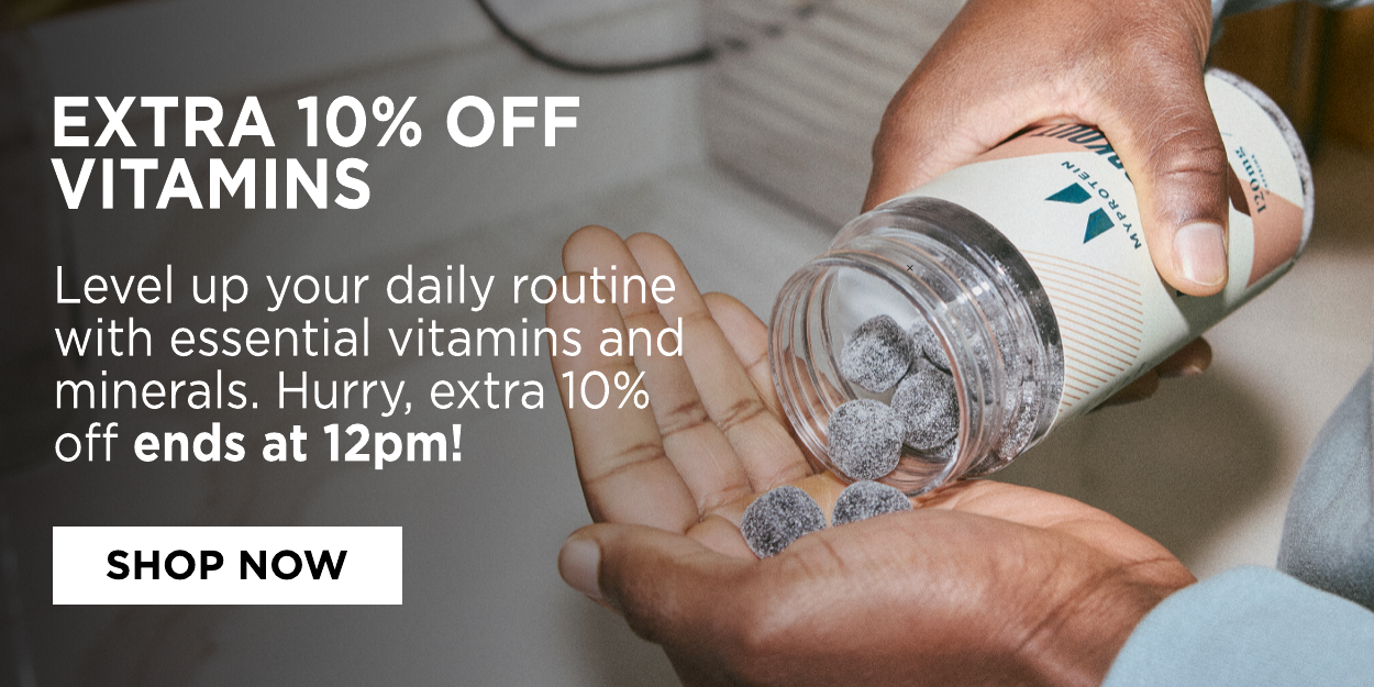 Extra 10% off Vitamins