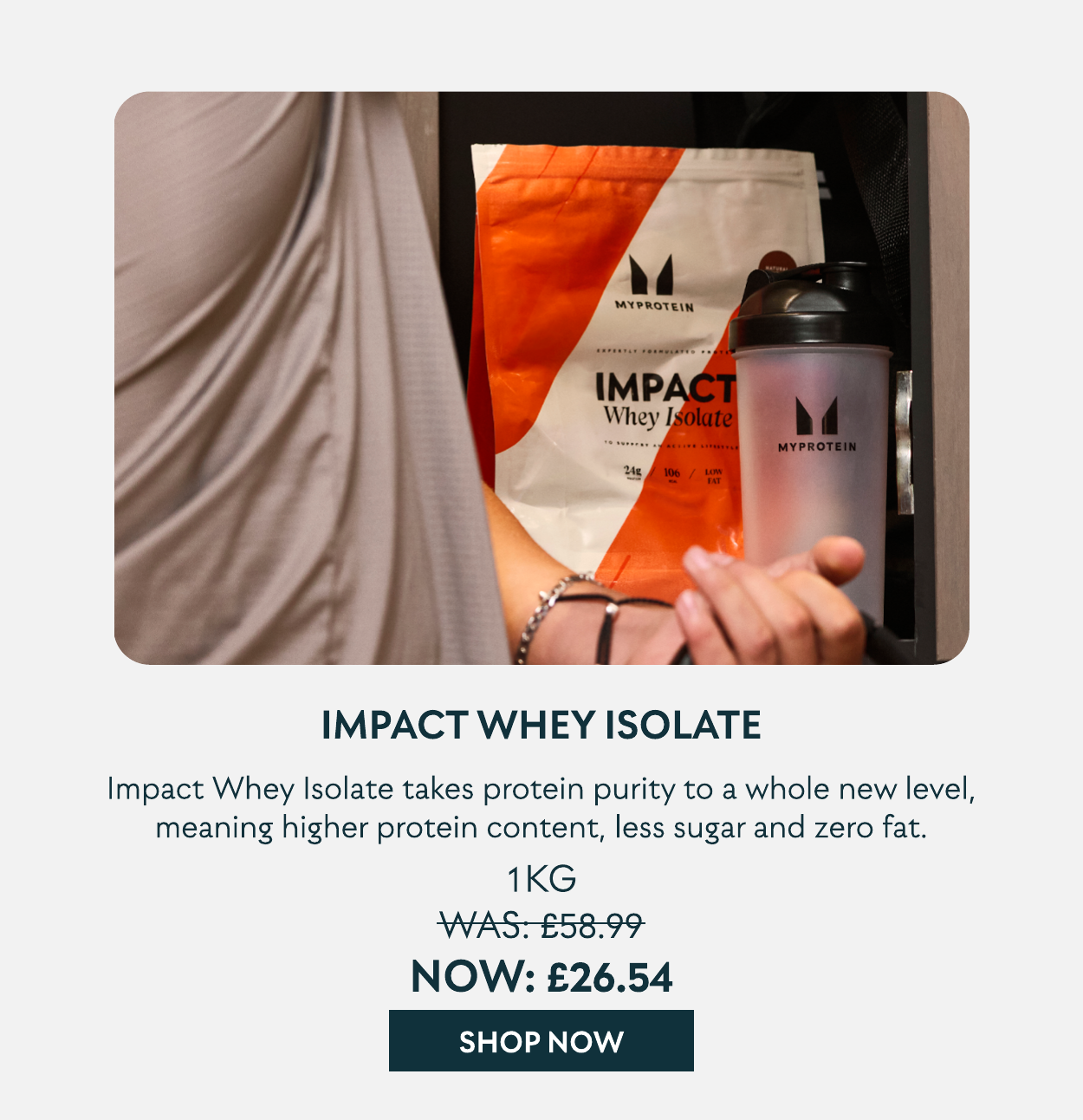 Impact Whey Isolate Powder